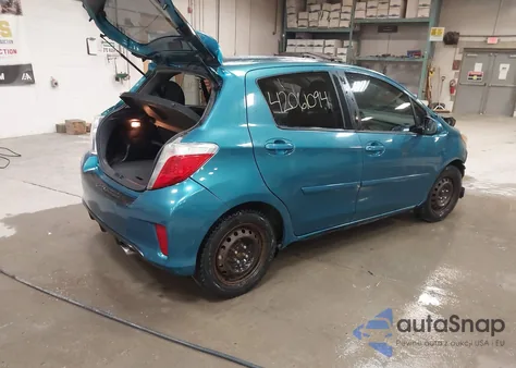 2012 Toyota Yaris Se from USA, damaged, VIN JTDKTUD33CD533792